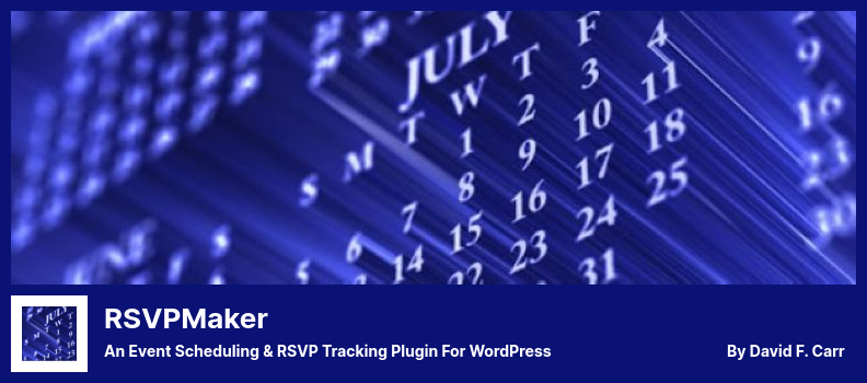 Плагин RSVPMaker — плагин планирования событий и отслеживания RSVP для WordPress