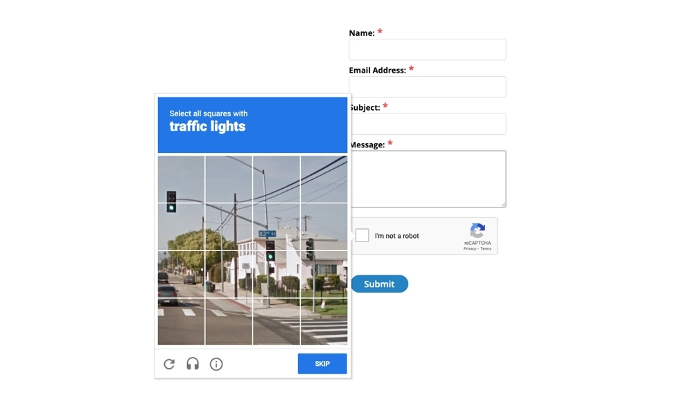 reCaptcha de către BestWebSoft