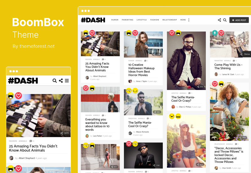 Tema BoomBox - Tema WordPress de revista viral