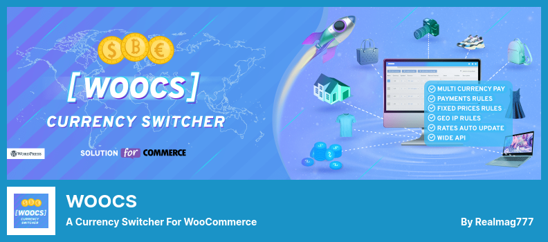 Plugin WOOCS - un schimbător de monede pentru WooCommerce