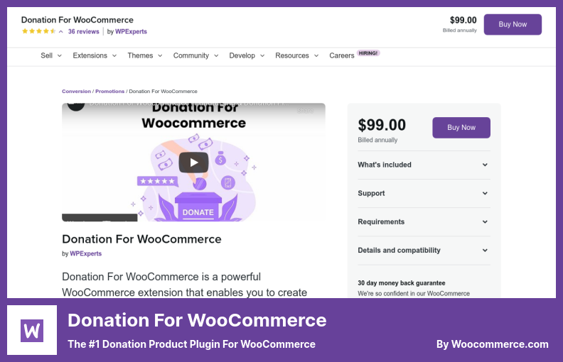 Плагин для пожертвований для WooCommerce — Плагин для пожертвований №1 для WooCommerce