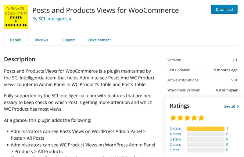 WooCommerce 플러그인의 게시물 및 제품 보기