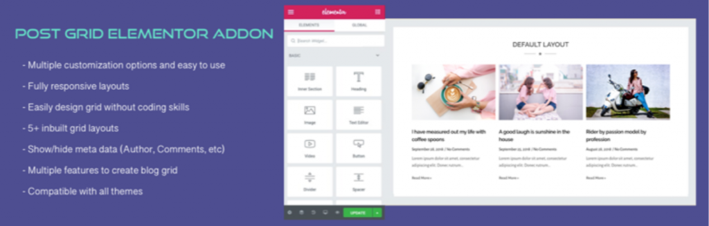 Post Grid Elementor Addon