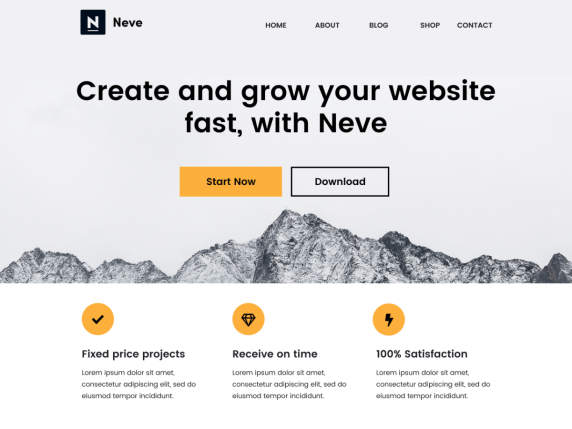 Neve – Tema WordPress Super Cepat, AMP & Siap Gutenberg