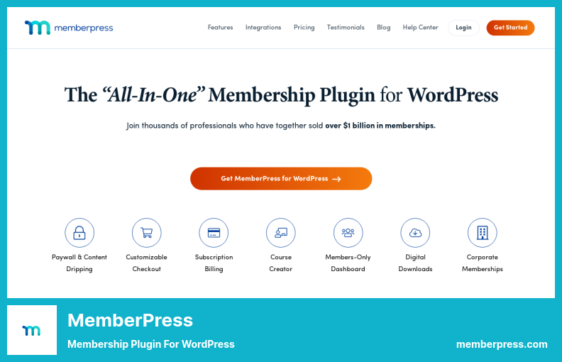 Plugin MemberPress - Plugin Keanggotaan Untuk WordPress