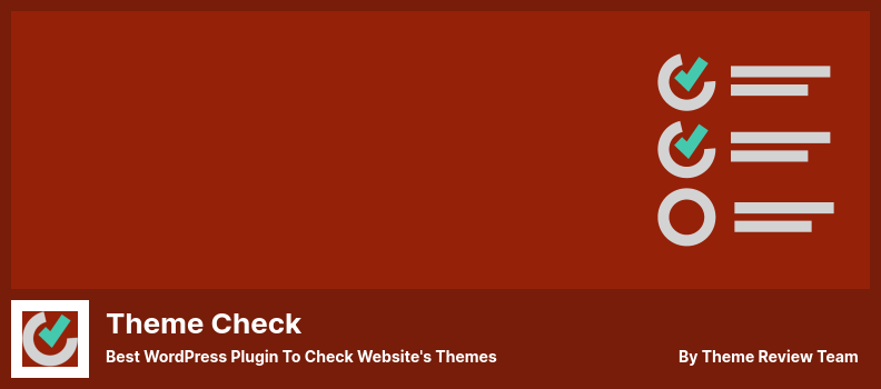 Plugin Pemeriksaan Tema - Plugin WordPress Terbaik untuk Memeriksa Tema Situs Web