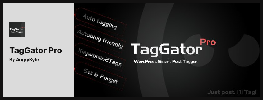 Plugin TagGator Pro - Plugin Penandaan Otomatis WordPress