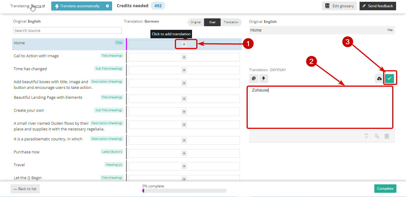 Traducción de páginas de Elementor con plugins WPML