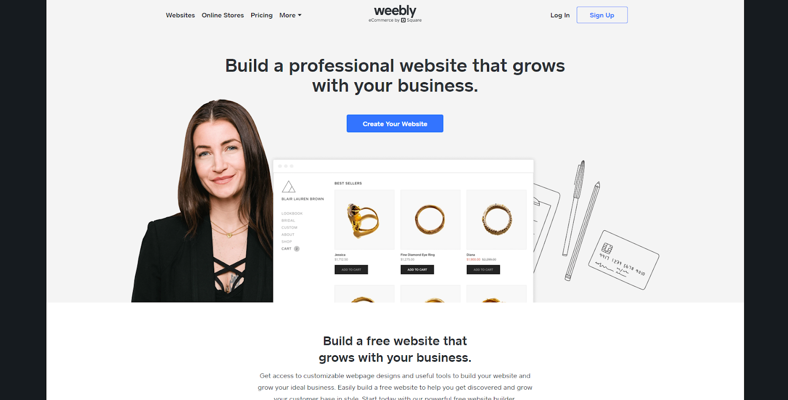 Weebly - Piattaforma di e-commerce gratuita 2022