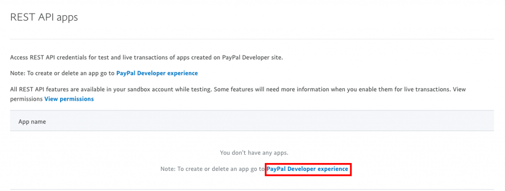 Expérience de développeur PayPal