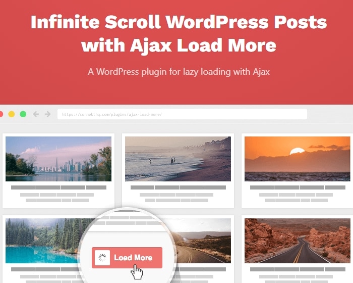 Le plug-in Ajax Load More