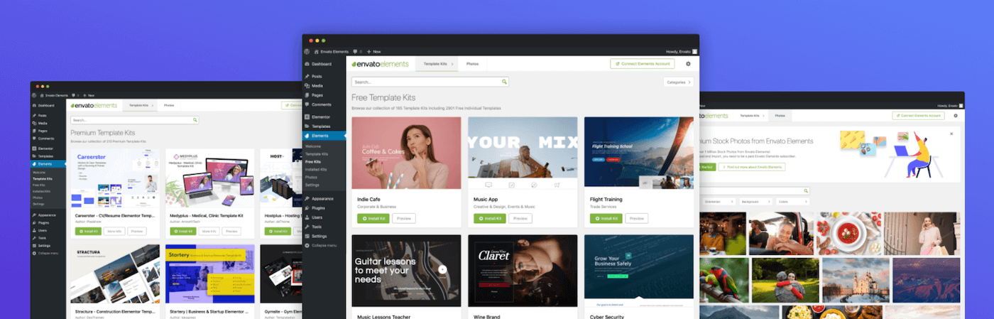 ปลั๊กอินองค์ประกอบ Envato