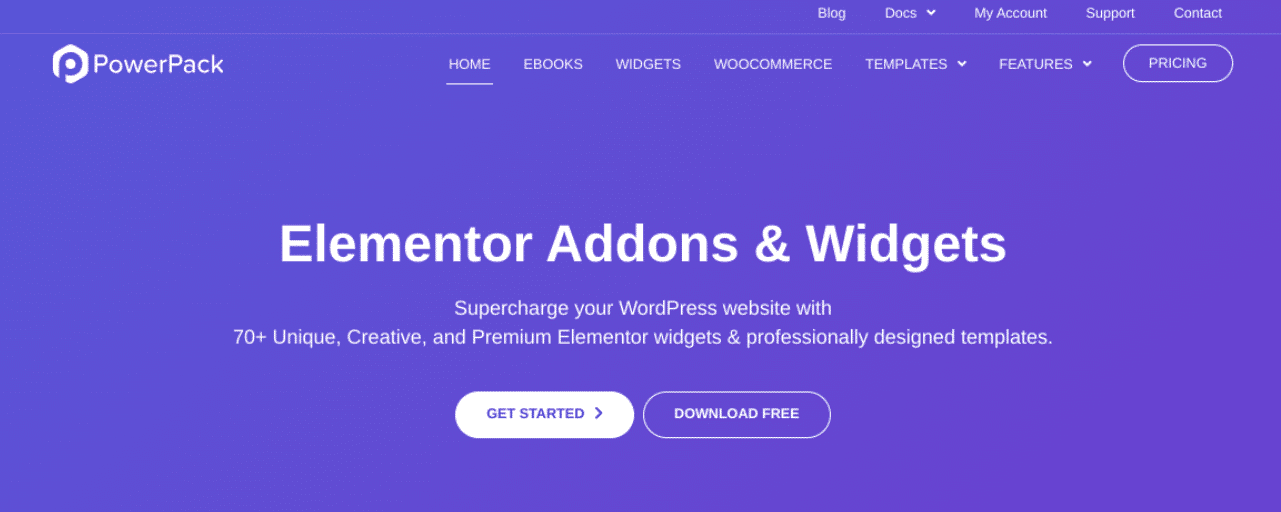Elementor 插件选项卡小部件
