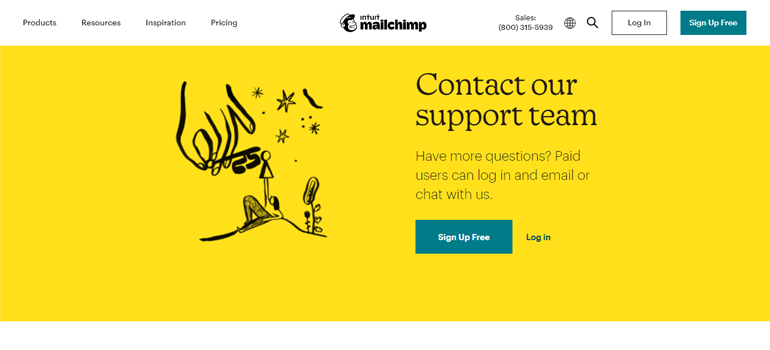 รองรับ Mailchimp