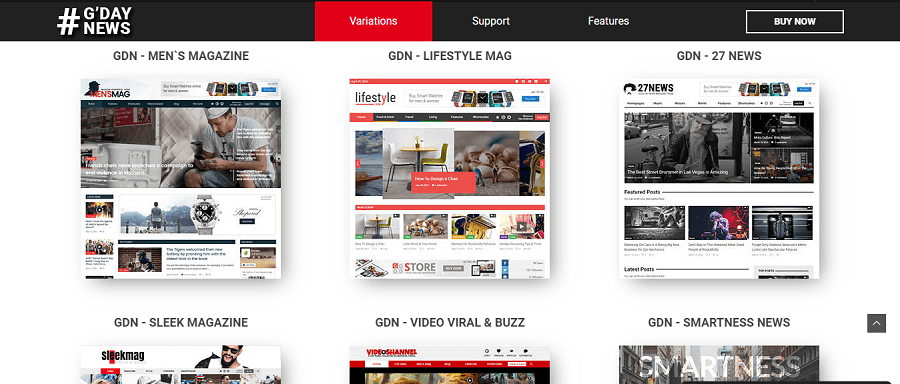 Motyw magazynu gdn WordPress