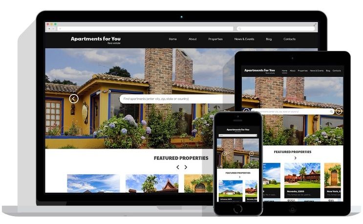 Rent-Buy-Property-WordPress-Theme-50761 melhores temas de wordpress imobiliário