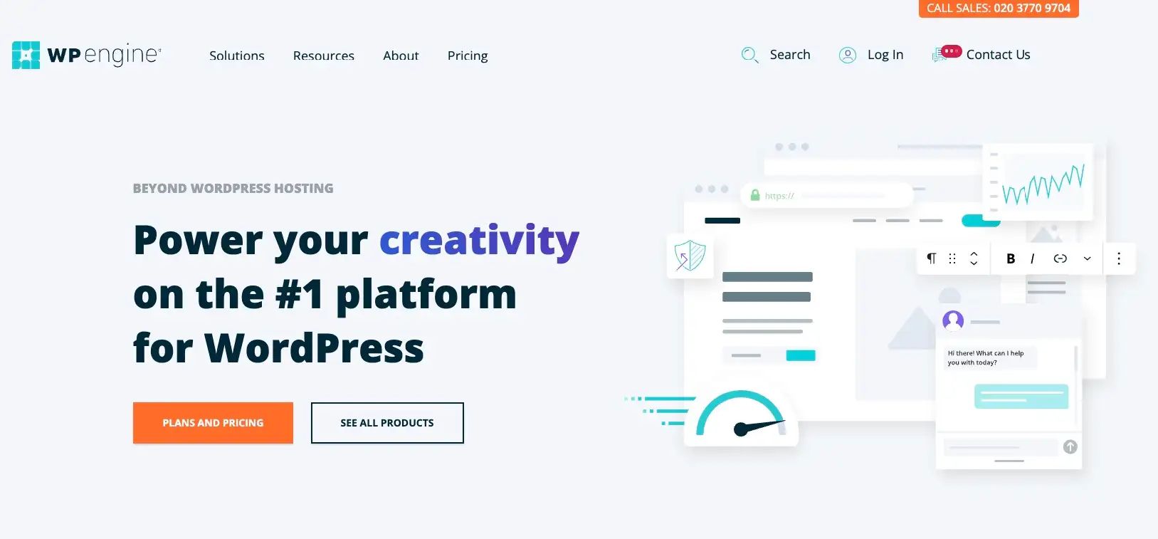 WP Engine - Salah satu Penyedia Hosting WordPress Perusahaan Terbaik