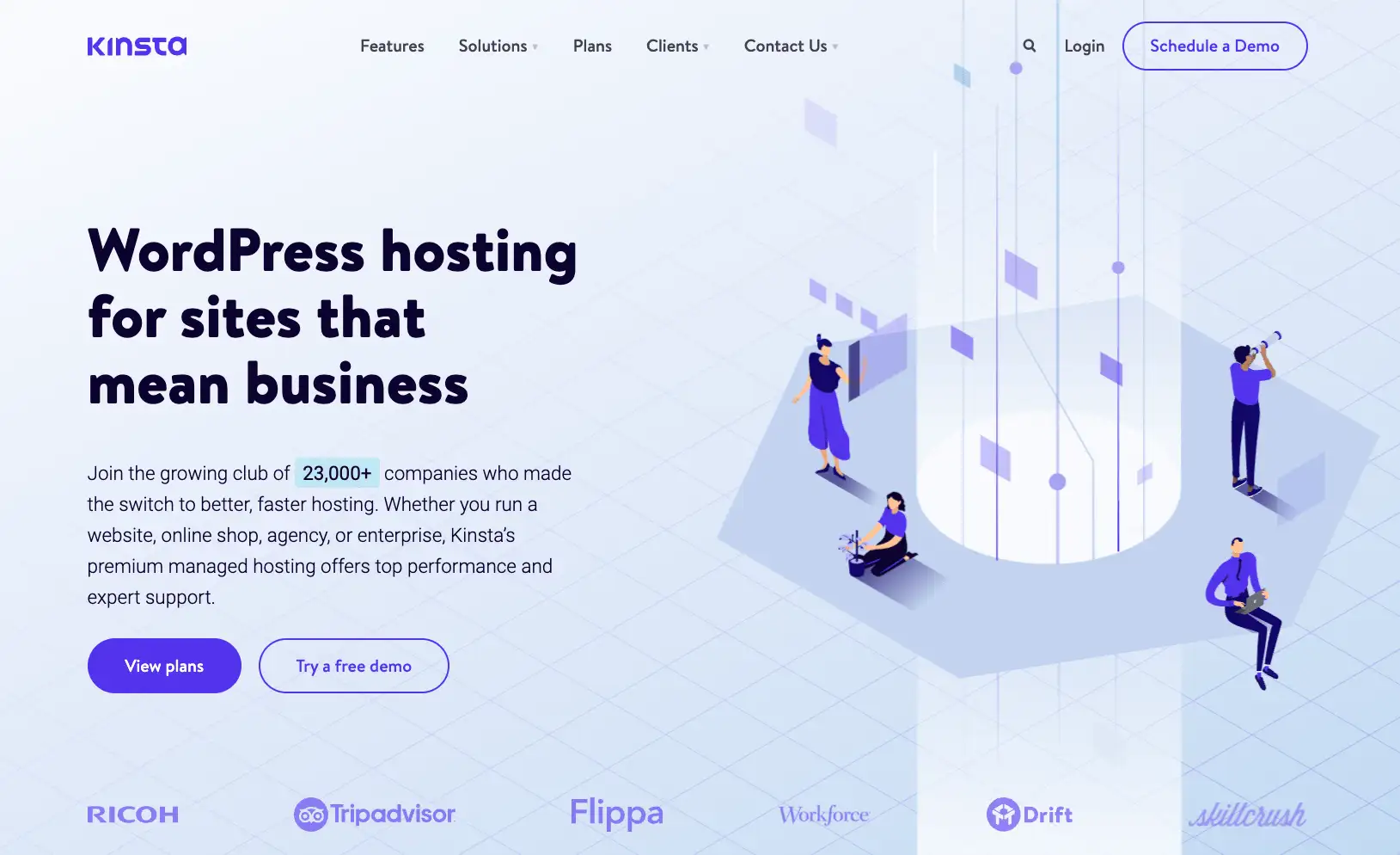 Kinsta - 最好的企業級 WordPress 託管服務提供商之一