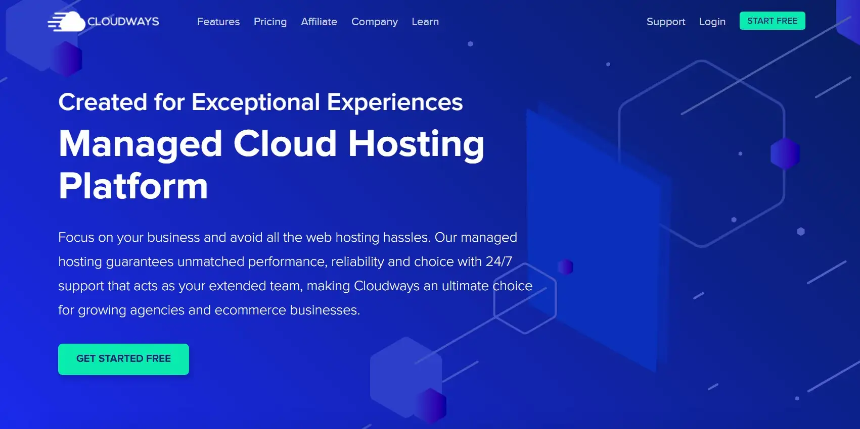 Hosting WordPress dla przedsiębiorstw Cloudways