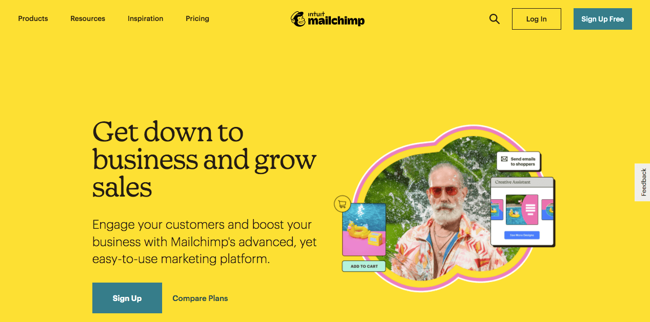 Marketing par e-mail Mailchimp