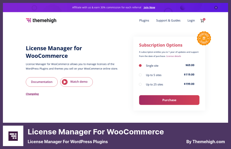 Менеджер лицензий для плагина WooCommerce - Менеджер лицензий для плагинов WordPress