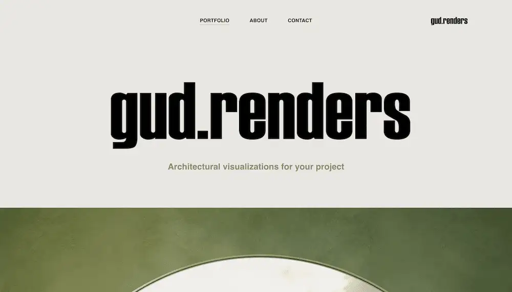 O site Gud.Renders.