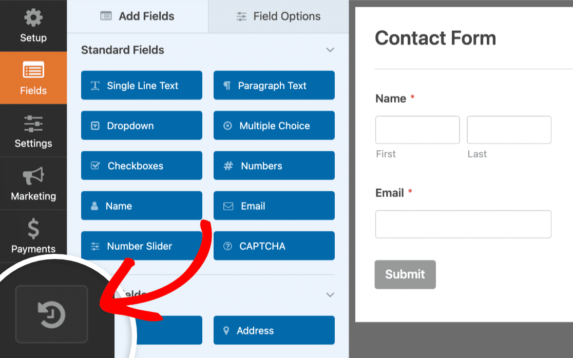 Forms revision icon