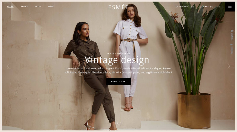 Esmee WordPress Theme