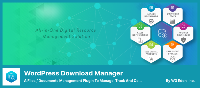 ปลั๊กอิน WordPress Download Manager - ปลั๊กอินการจัดการไฟล์ / เอกสารเพื่อจัดการ ติดตาม และควบคุมการดาวน์โหลดไฟล์