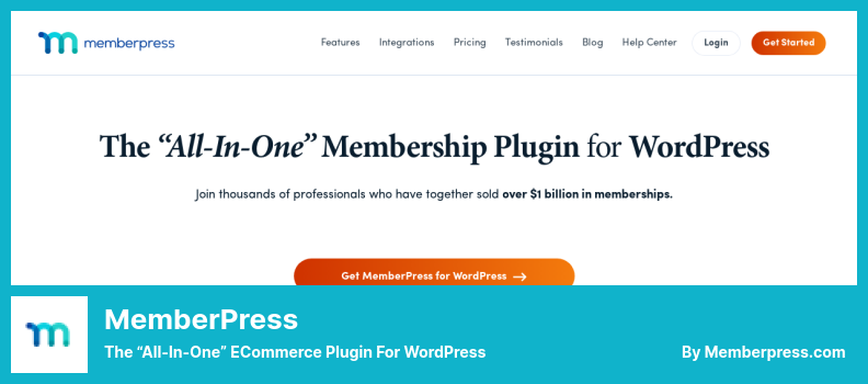 MemberPress Plugin - Plugin eCommerce “All-In-One” untuk WordPress