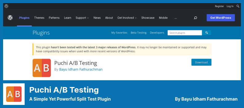 Plugin di test A/B Puchi - Un plug-in di test diviso semplice ma potente