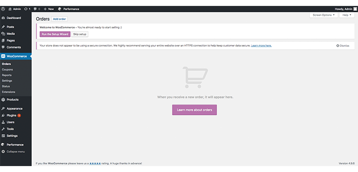 วิธีเริ่มวิซาร์ดการตั้งค่า WooCommerce