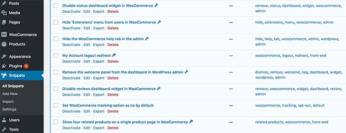 片段可以使您的 woocommerce 商店更快