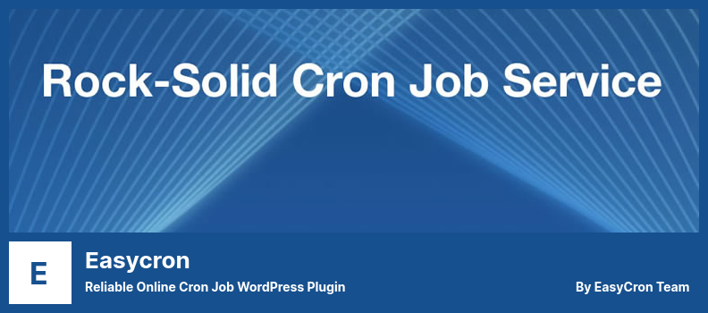 Easycron Plugin - งาน Cron ออนไลน์ที่เชื่อถือได้ WordPress Plugin