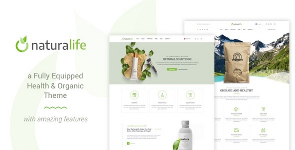 NaturaLife WordPress-Theme