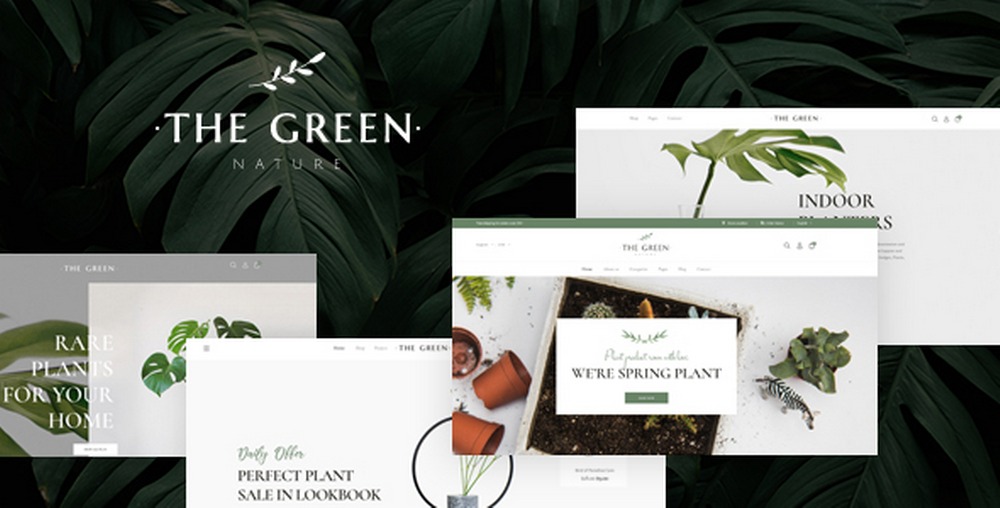 Tema verde WordPress