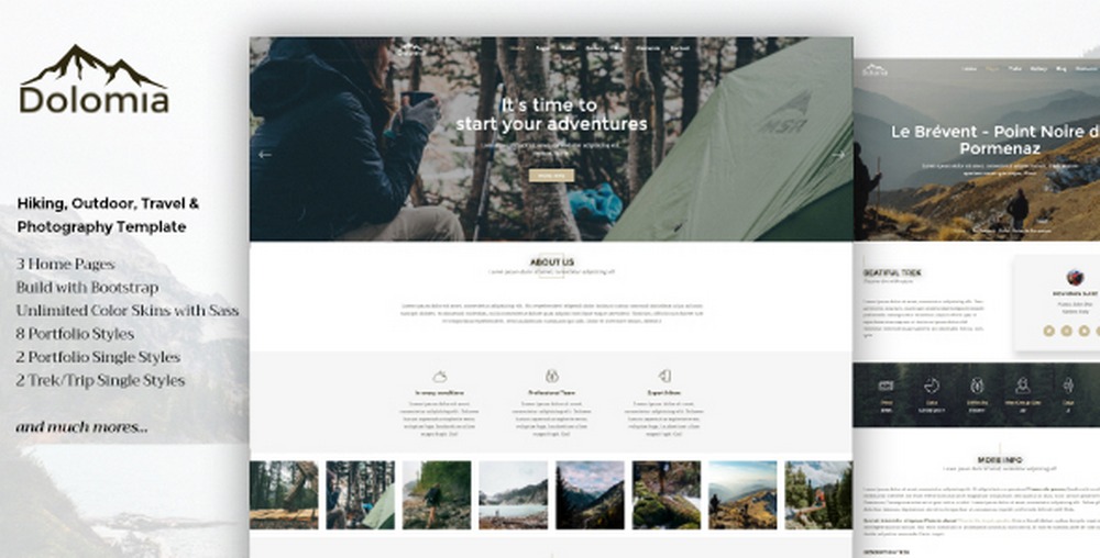 Dolomia WordPress-Theme