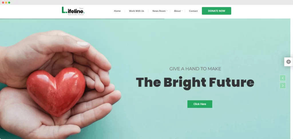 Lifeline 2 - Tema de WordPress para organizaciones sin fines de lucro