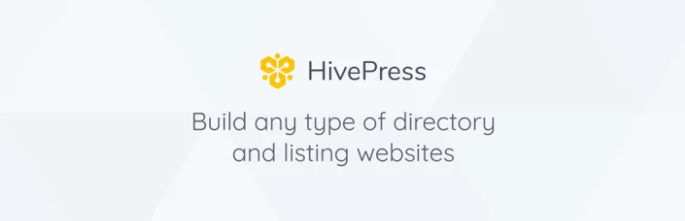 ปลั๊กอิน HivePress - ทางเลือก GeoDirectory