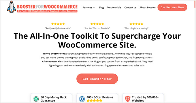 Booster per WooCommerce