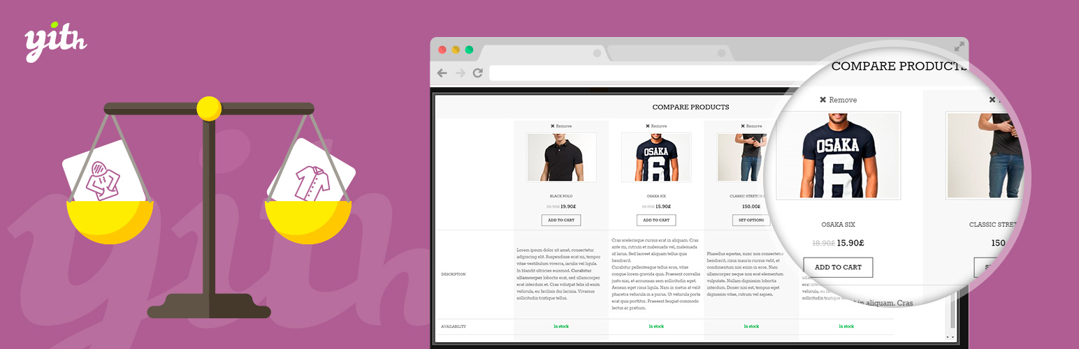 YITH WooCommerce 비교