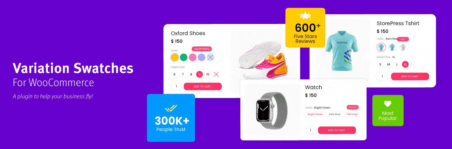 Variasi Swatch untuk WooCommerce