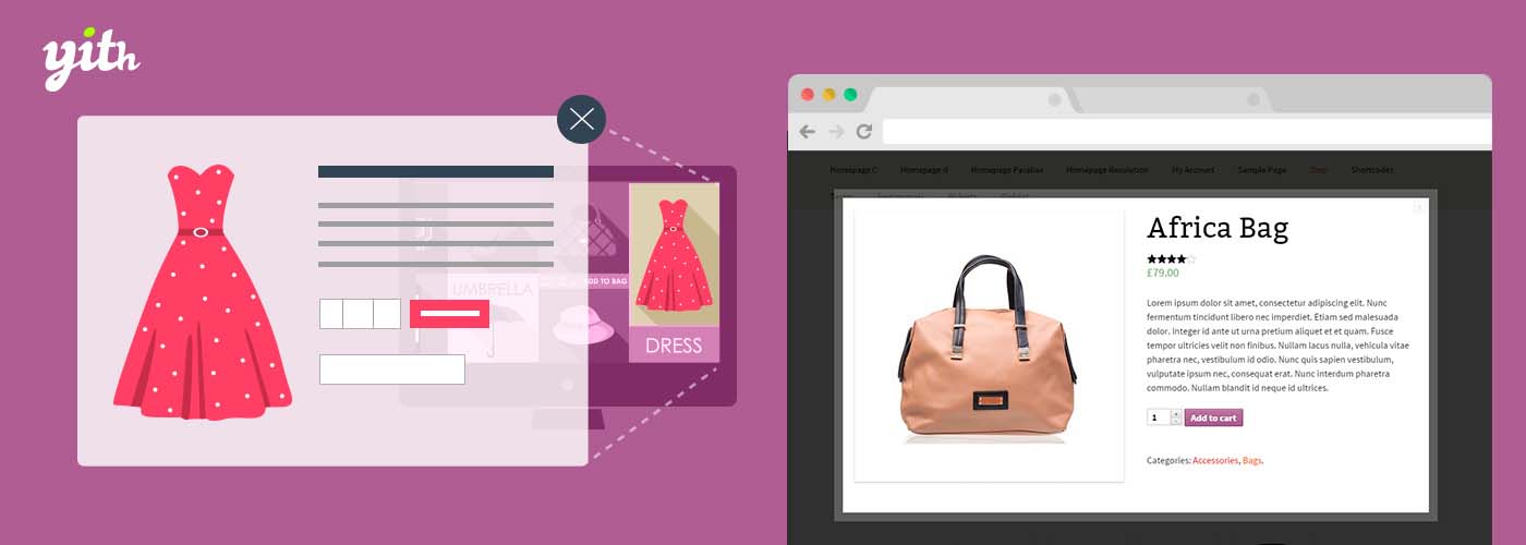 Visualização rápida do YITH WooCommerce