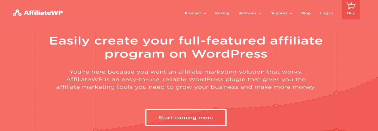 AffiliateWP Miglior plugin per il marketing di affiliazione di WordPress