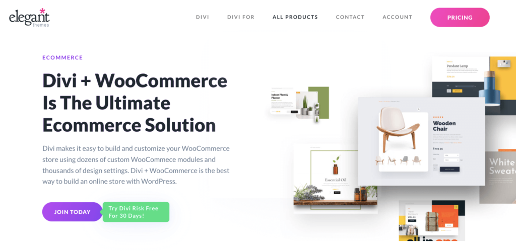 Divi-woocommerce