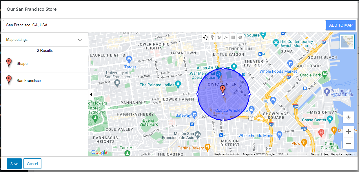 محرر الخرائط المنبثقة MapPress Maps