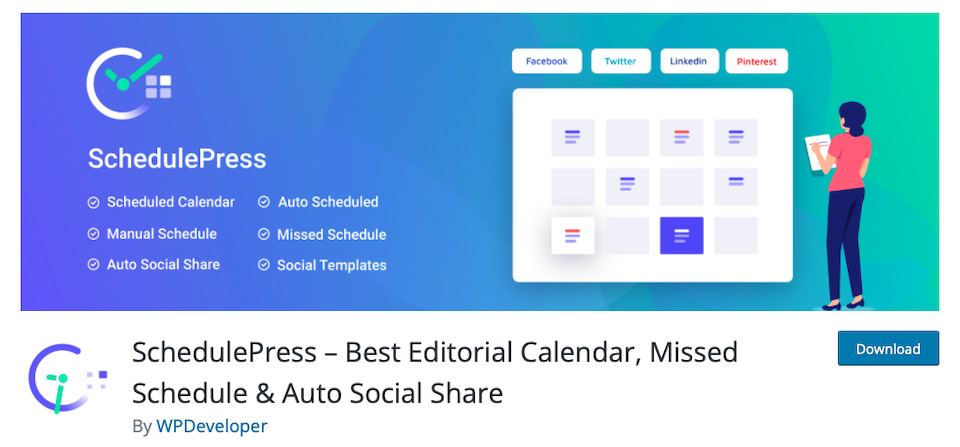 calendario editoriale wordpress