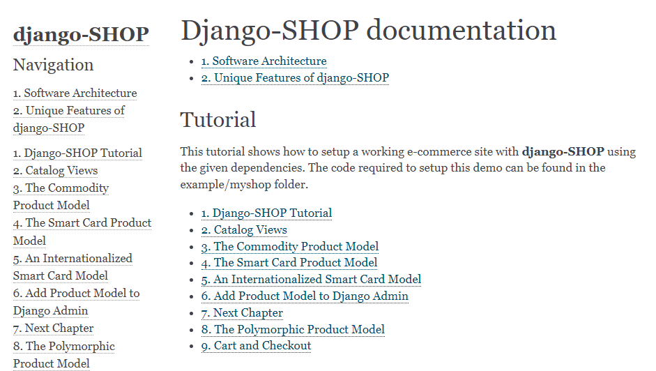 Django-SHOP