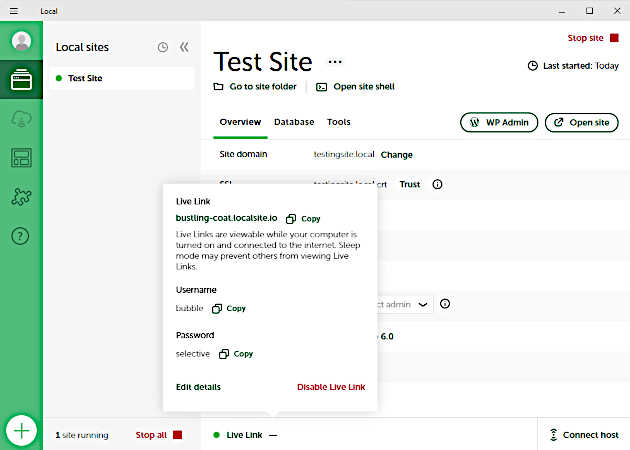 Korzystanie z funkcji łącza na żywo.