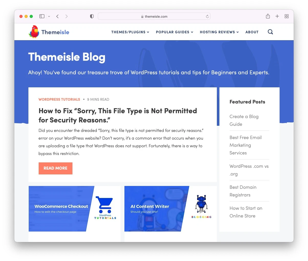 Blogul Themeisle